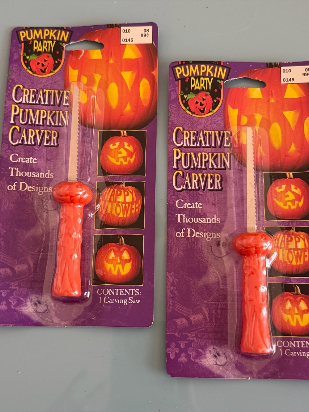 New vintage pumpkin carvers